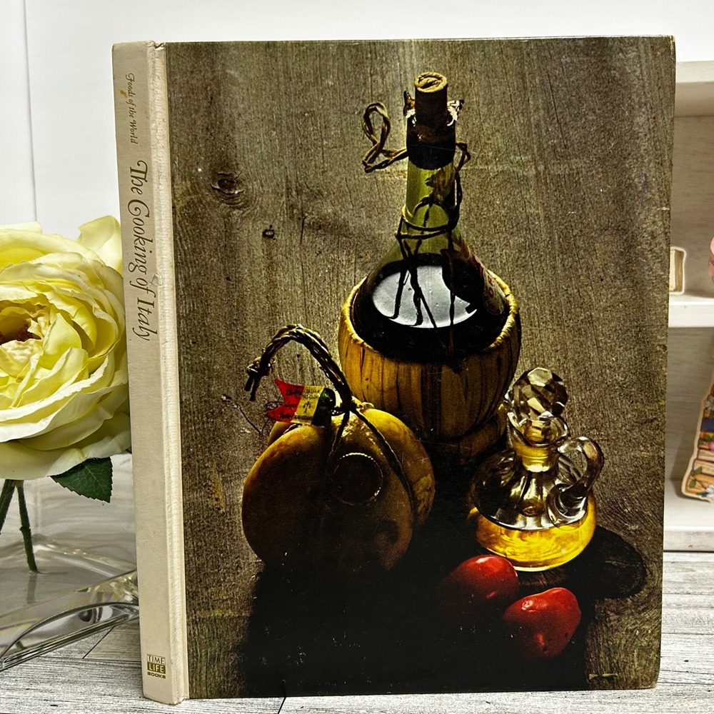 Cooking of Italy Waverley Root 1968 Time-Life Books Hardcover Cookbook History